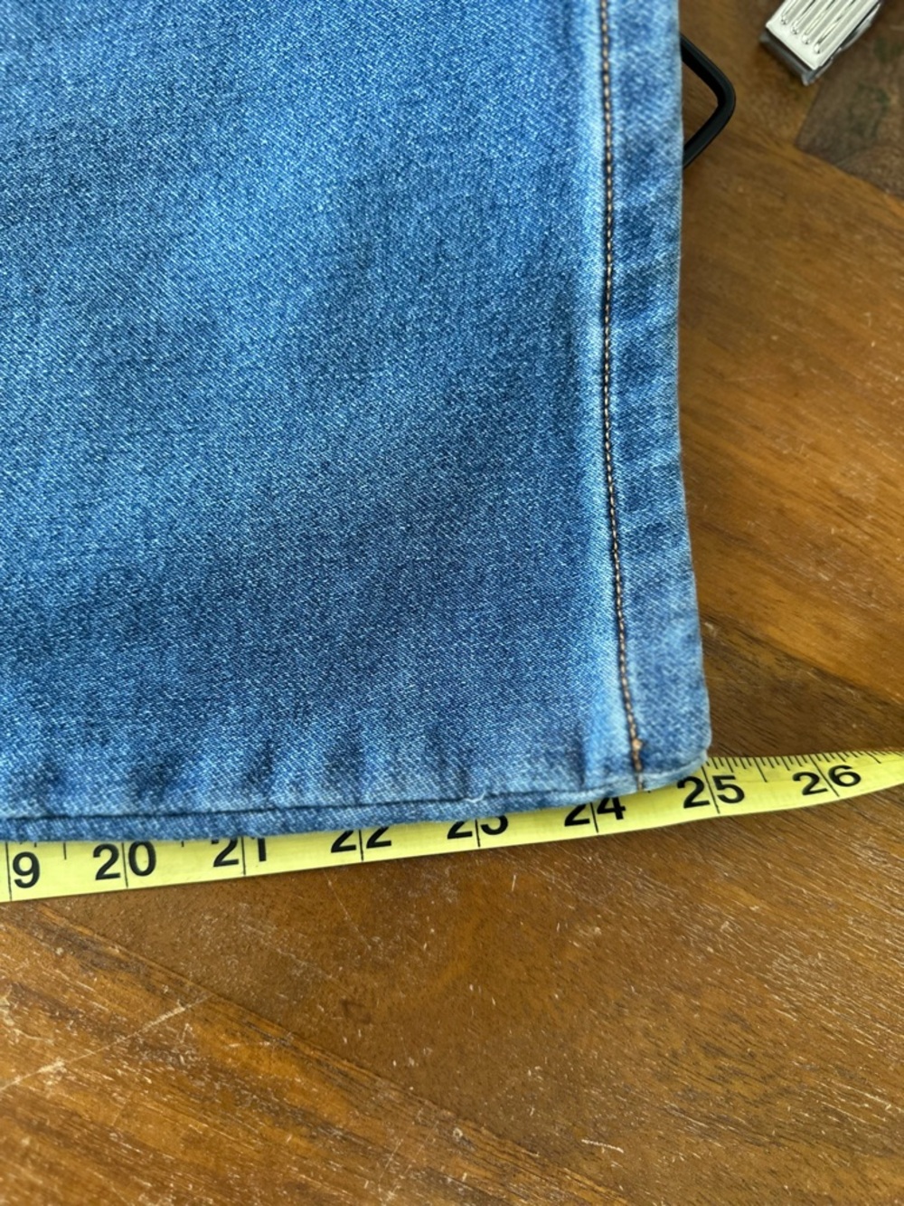 Anthropologie Pilcro Wide leg cropped barrel denim‎ jeans size 32 - Picture 7 of 10